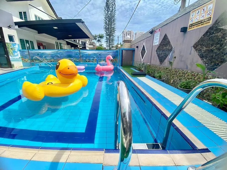 Klebang48/2Min Drive Klebang Beach/Pool/Bbq/25Pax Villa Malacca
